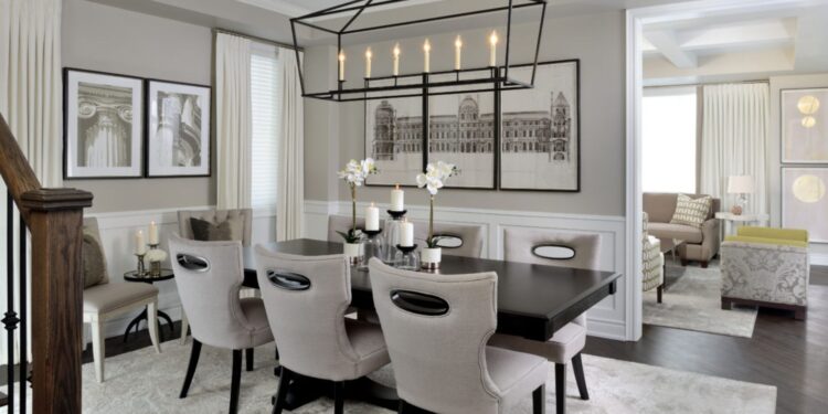 Dining Room Decor Ideas for a Warm and Elegant Atmosphere